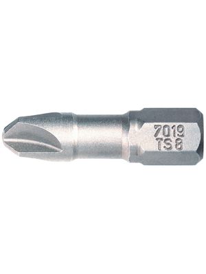 Wiha 22593 7019Z TS 6 x 25 mm Bit Standard 25 mm Torq-Set® 1/4" C6,3