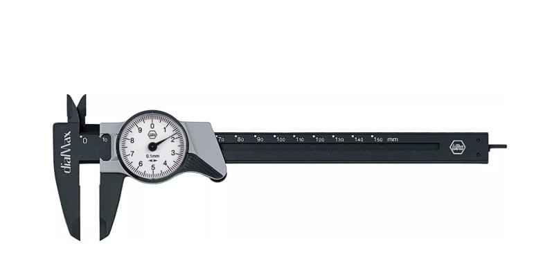 Wiha 27082 4112 dialMax Analog kaliperler dialMax Okuma 0.1 mm