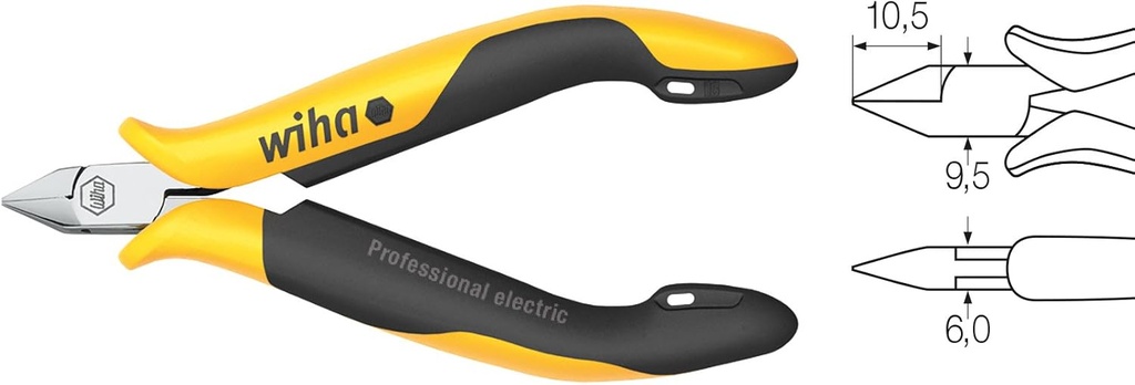 Wiha 33521 Z 40 3 04  115 mm Professional ESD