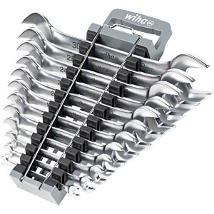 Wiha 44753 373-90 Çift açık uçlu anahtar 13 pc çift açık anahtar seti 12 pc. Tutucuda
