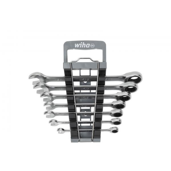 Wiha 45244 303-96 Ratcheting Combination Wrench Set 8 pcs