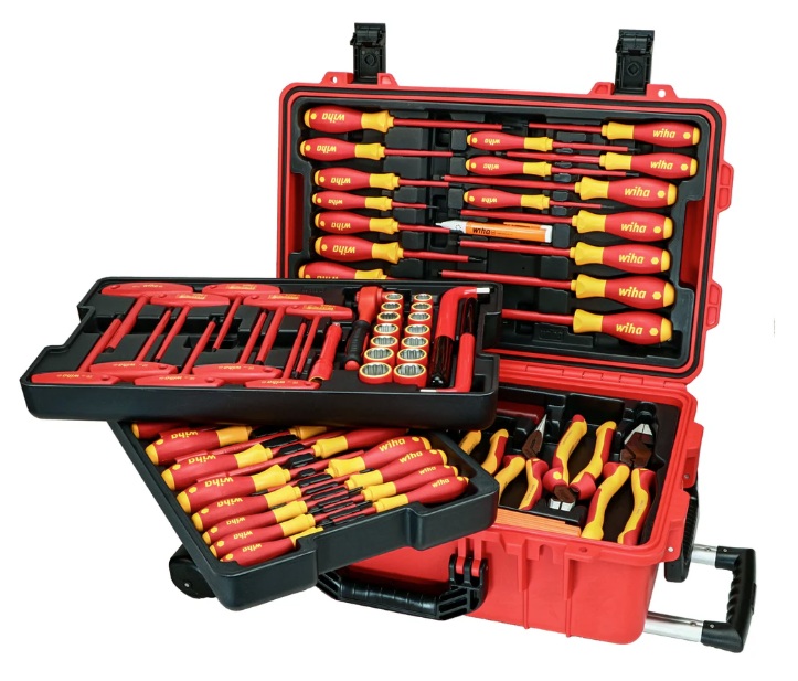 Wiha Tools 32800 İzolasyonlu 80 Parça Araç Seti