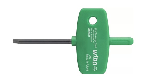 [W01355] Wiha 01355 365 T15 x 45 mm L-key anahtar anahtar TORX® anahtar saplı, siyah oksitlenmiş