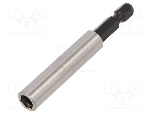 [W01913] Wiha 01913 7143 1/4'' Uç tutucu manyetik manyetik, tutucu halka ile kelepçeli 1/4"