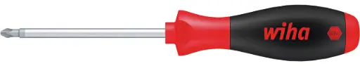 [W03739] Wiha 03739 311 SoftFinish PH2 x 300 mm Tornavida Yumuşak Kaplama® Phillips, yuvarlak bıçak