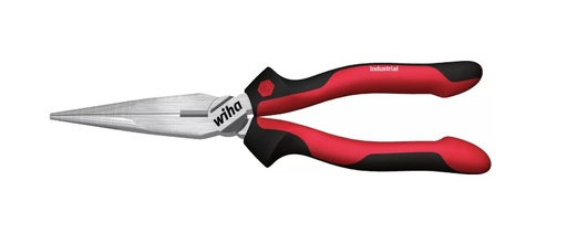 [W32322] Wiha 32322 Z 05 0 02 160 mm Endüstriyel iğneli burun pense, kesici kenarı düz şekilli