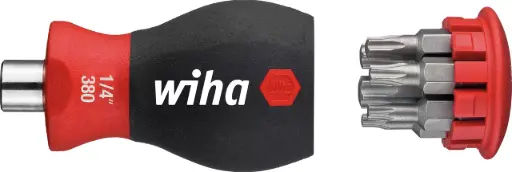 [W33744] Wiha 33744 SB 3801-03 Stubby 1/4''