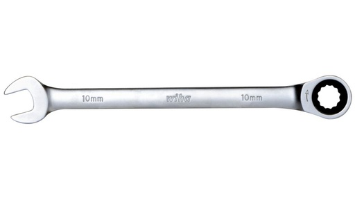 [W44660] Wiha 44660 303-19 Ratcheting Kombinasiyalı Anahtar 19 mm Halka ratchet açık uçlu anahtar