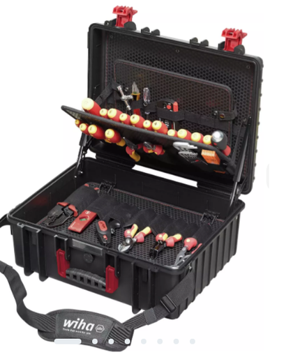 [W40523] Wiha 40523 9300-702 Elektrik Takımı Yetkinliği XL Tool Case XL elektrikli 81 pc.